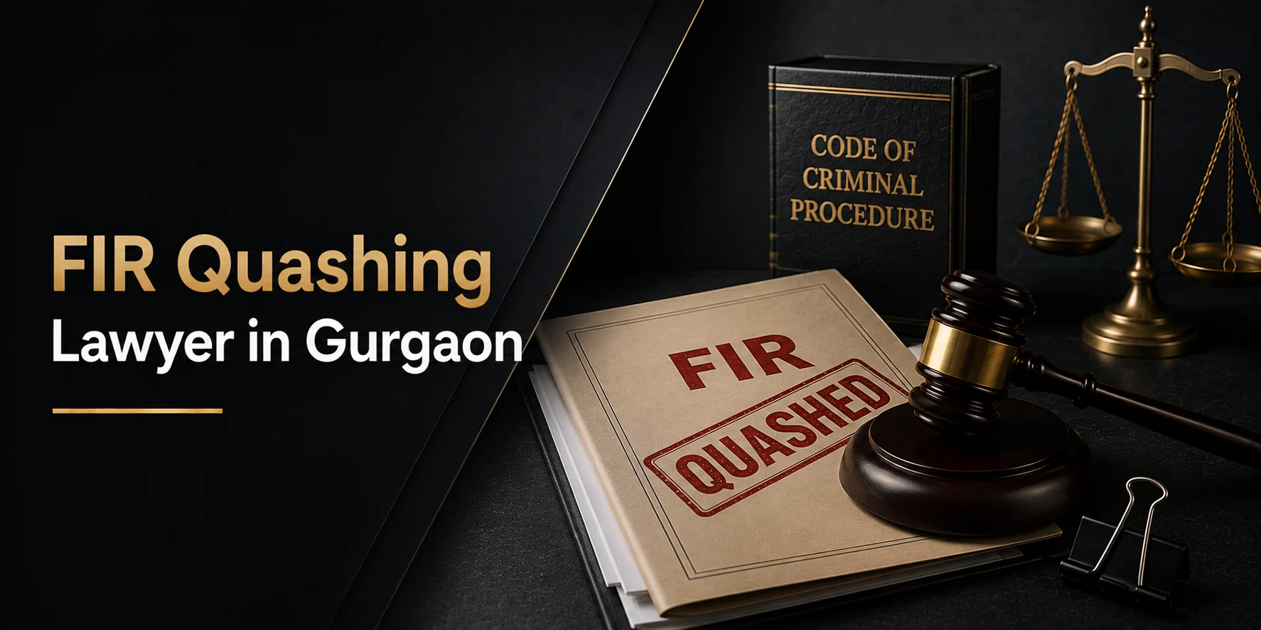 FIR Quashing Lawyer in Gurgaon